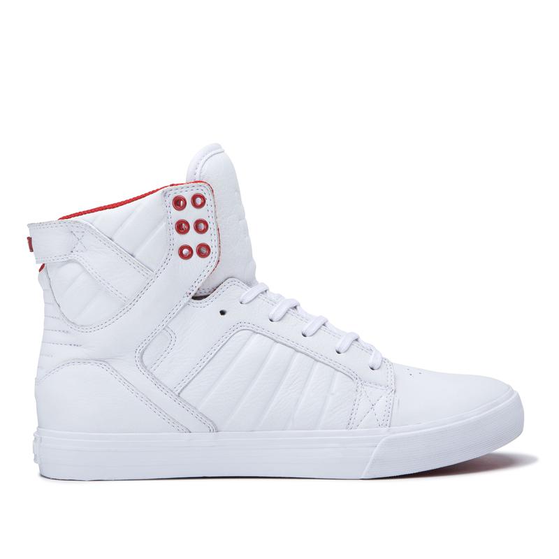 Zapatillas Altas Supra Argentina Hombre - SKYTOP Blancas (NCASQ-4180)